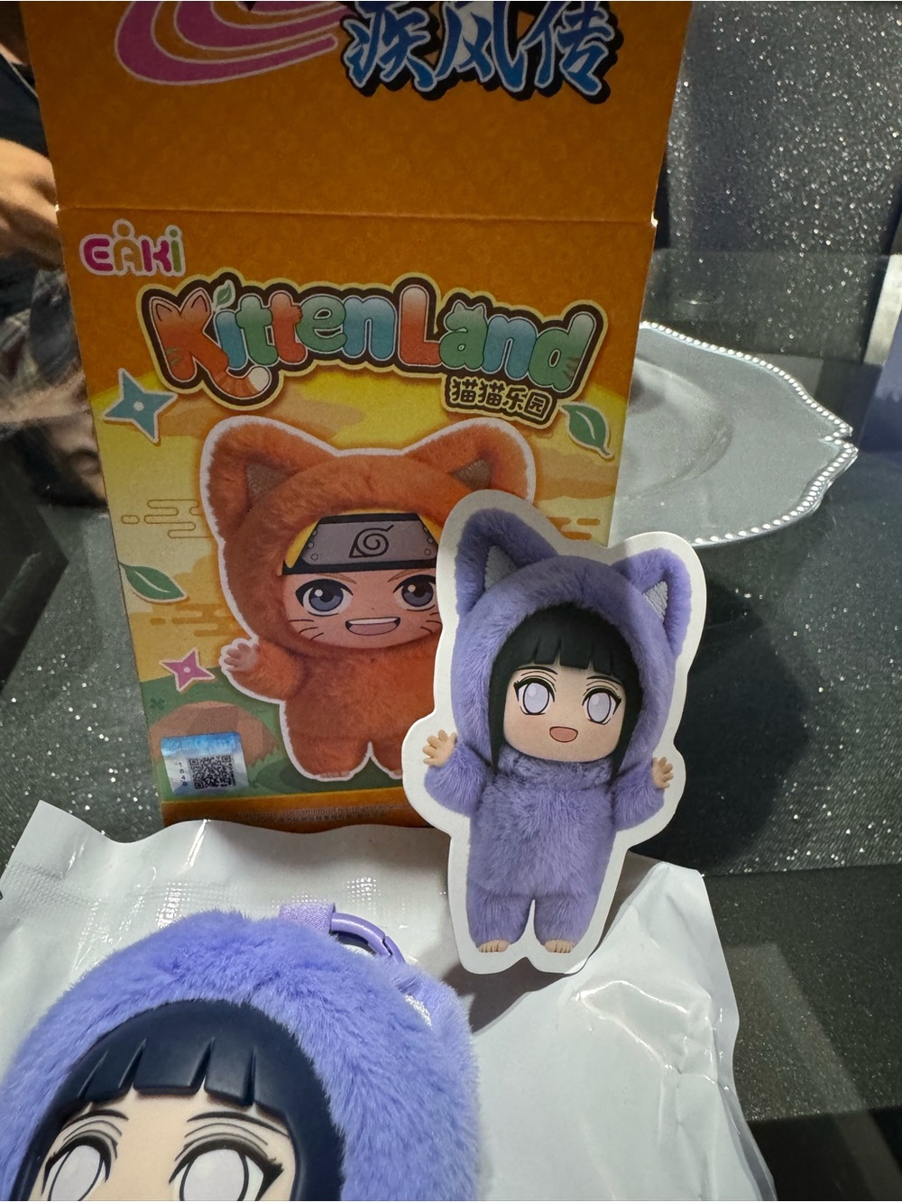 Naurato Kittenland plush pendant